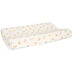 Little Dutch Housse de Matelas à Langer Safari Friends - Safari Leo