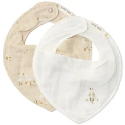 Little Dutch Lot 2 Bavoirs Bandana - Little Goose