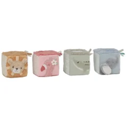 Little Dutch Lot de 4 Cubes Doux Safari Friends