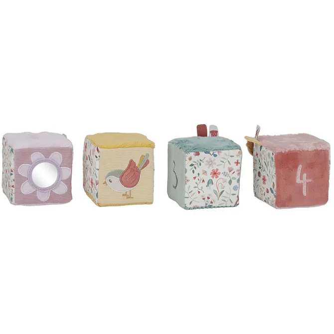 Little Dutch Lot de 4 Cubes Doux - Fairy Garden