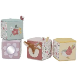 Little Dutch Lot de 4 Cubes Doux - Fairy Garden