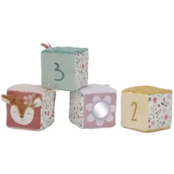 Little Dutch Lot de 4 Cubes Doux - Fairy Garden