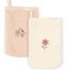 Little Dutch Lot de 2 Gants de Toilette Brodés - Fairy Garden