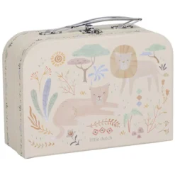 Little Dutch Lot de 2 Valisettes Safari Friends - Vert