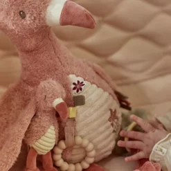Little Dutch Peluche d'Activités Flamant Rose Safari Friends
