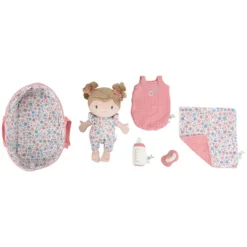 Little Dutch Set Couffin et Poupon Bébé Rosa