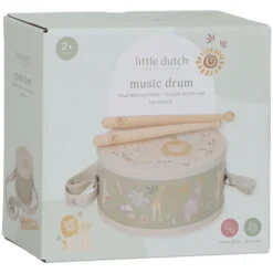 Little Dutch Tambour en Bois - Safari Friends