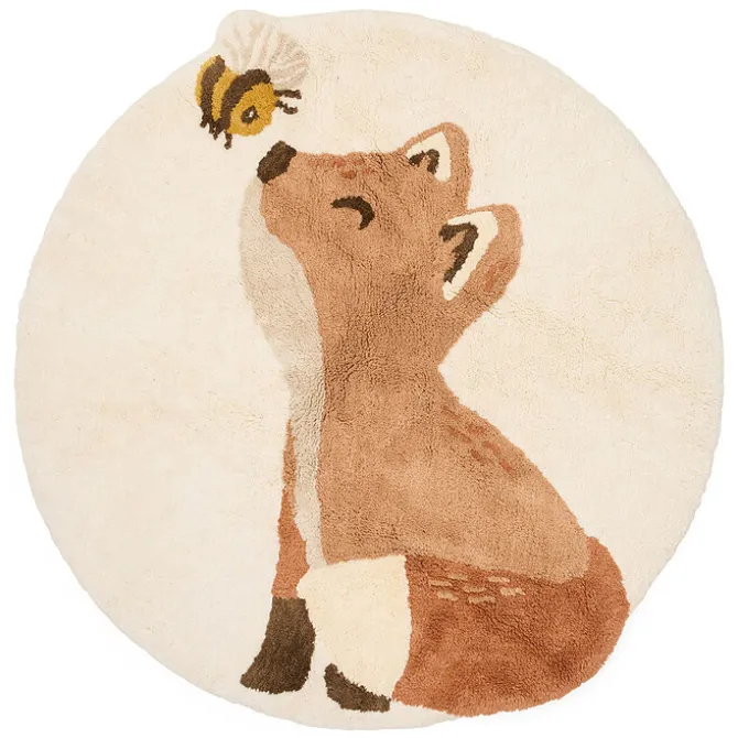 Little Dutch Tapis Forest Friends Renard - Ø 110 cm