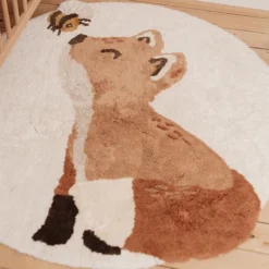 Little Dutch Tapis Forest Friends Renard - Ø 110 cm