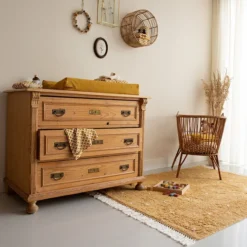 Little Dutch Tapis Pure Dot Ochre - 120 x 170 cm