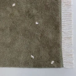Little Dutch Tapis Pure Dot Olive - 120 x 170 cm