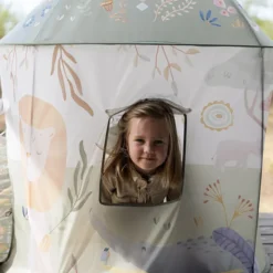 Little Dutch Tente de Jeu avec Tunnel Safari Friends - Vert