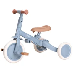 Little Dutch Tricycle 4-en-1 - Safari Dreams Blue