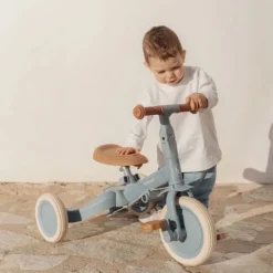 Little Dutch Tricycle 4-en-1 - Safari Dreams Blue