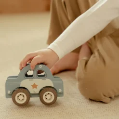 Little Dutch Voiture de Police en Bois