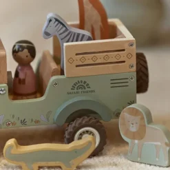 Little Dutch Voiture de Safari avec Animaux Safari Friends - Vert
