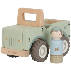 Little Dutch Voiture de Safari avec Figurine Safari Friends