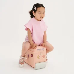 Little Rolla Valise Ride-on - Rose Poudré