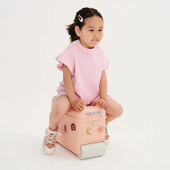 Little Rolla Valise Ride-on - Rose Poudré