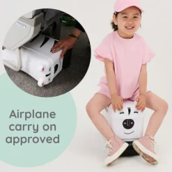 Little Rolla Valise Ride-on - Zèbre