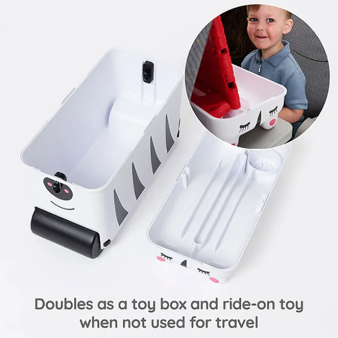 Little Rolla Valise Ride-on - Zèbre