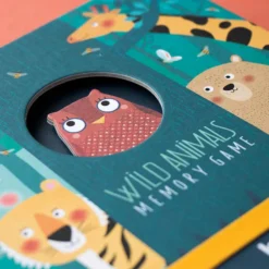 Londji Jeu de Mémo - Les Animaux Sauvages