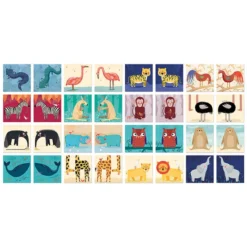 Londji Jeu de Mémo - Les Animaux Sauvages