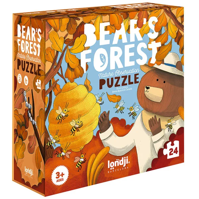 Londji Puzzle d'Observation - La Forêt de l'Ours