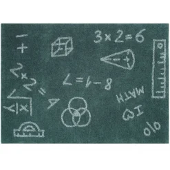 Lorena Canals Tapis Lavable I Love Math - 140 x 200 cm