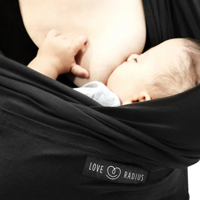 Love Radius Echarpe de Portage L'Originale - Noir
