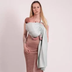 Love Radius Echarpe Tissée sans Noeud - Azur Clair
