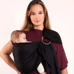Love Radius Echarpe Tissée sans Noeud - Black