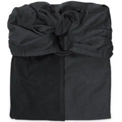 Love Radius La Petite Echarpe sans Noeud - Noir et Anthracite