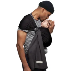 Love Radius La Petite Echarpe sans Noeud - Noir et Anthracite