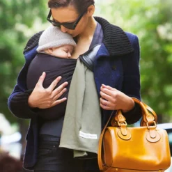 Love Radius La Petite Echarpe sans Noeud - Anthracite et Olive