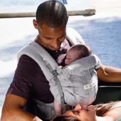 Love Radius Porte-bébé PhysioCarrier 2 Gaze de Coton - Grey