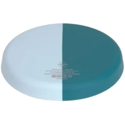 LÄSSIG Assiette en Silicone Tiny Team - Chien