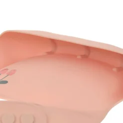 LÄSSIG Bavoir en Silicone Happy Fruits - Cerise