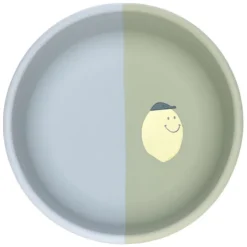 LÄSSIG Bol en Silicone Happy Fruits - Citron