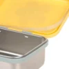 LÄSSIG Boîte à Goûter Inox Happy Trails - Fleur