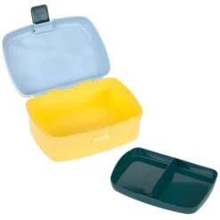 LÄSSIG Boîte à Goûter Smileyworld® - Bleu