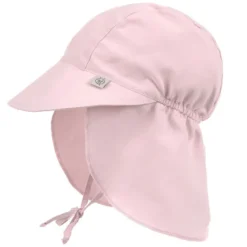 LÄSSIG Casquette Protège Nuque Anti-UV Rose Pâle - 1/3 Ans