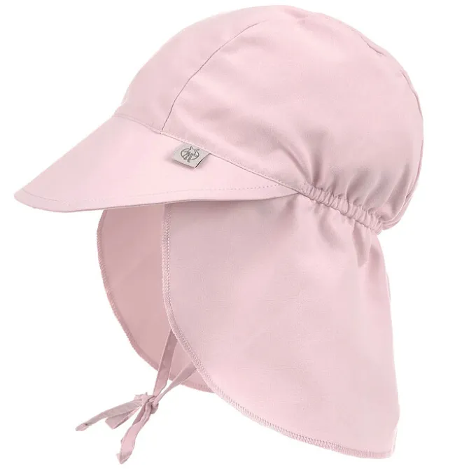 LÄSSIG Casquette Protège Nuque Anti-UV Rose Pâle - 1/3 Ans