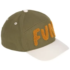 LÄSSIG Casquette Visière Courbée Little Gang Fun Sable et Olive - 1/2 Ans
