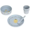 LÄSSIG Coffret Repas 4 Pièces Happy Fruits - Citron