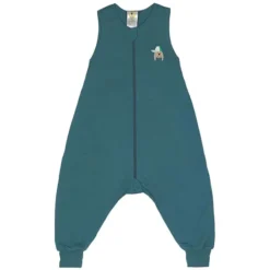 LÄSSIG Combinaison pour Dormir Chien Bleu Vert - 2/4 Ans