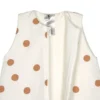 LÄSSIG Combinaison pour Dormir Big Dots Blanc Cassé - 1/2 Ans