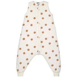 LÄSSIG Combinaison pour Dormir Big Dots Blanc Cassé - 1/2 Ans