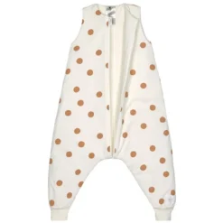 LÄSSIG Combinaison pour Dormir Big Dots Blanc Cassé - 1/2 Ans