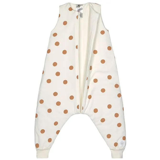 LÄSSIG Combinaison pour Dormir Big Dots Blanc Cassé - 1/2 Ans